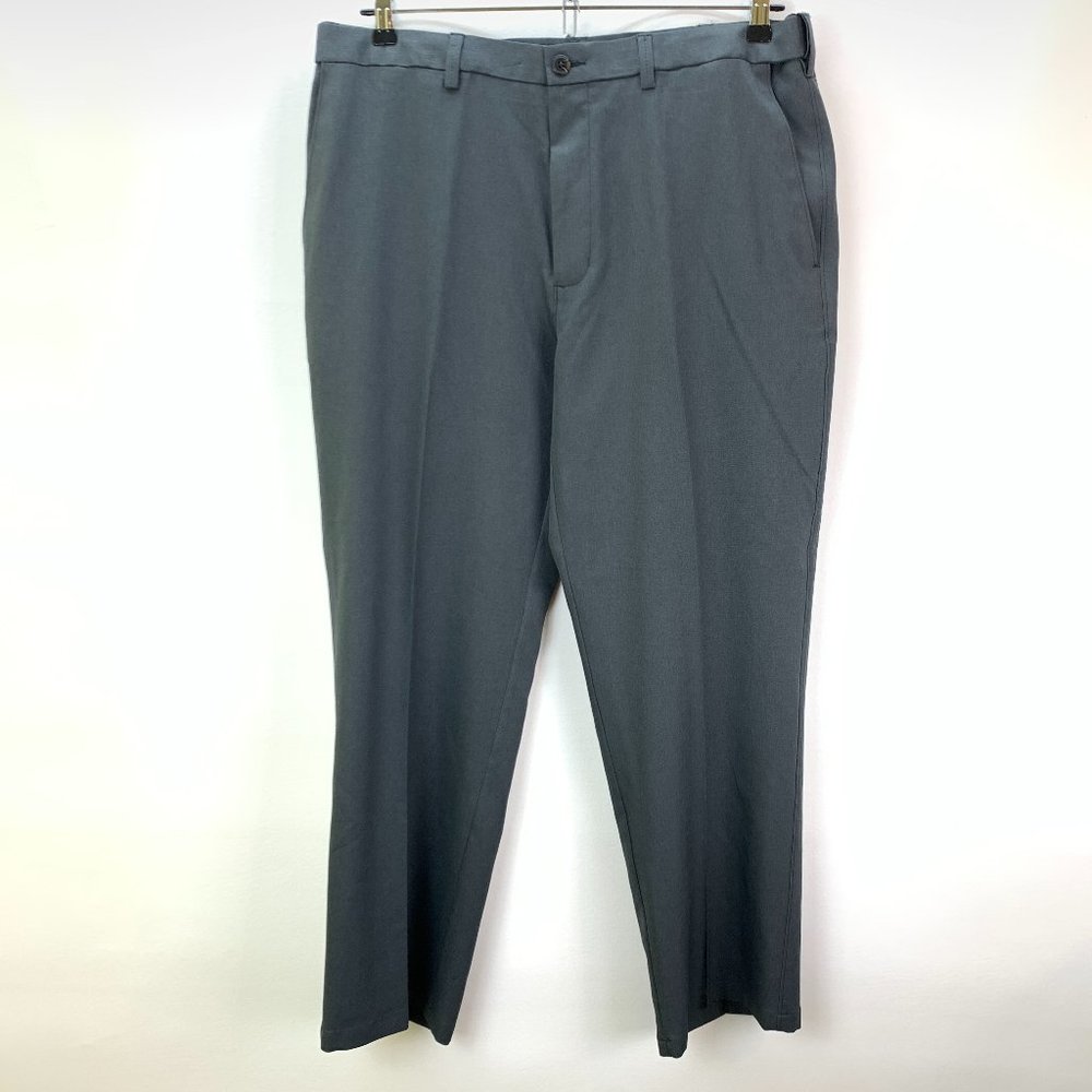 Haggar Charcoal Heather 38x29 #X068